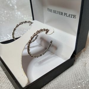 Silver Hoop earrings